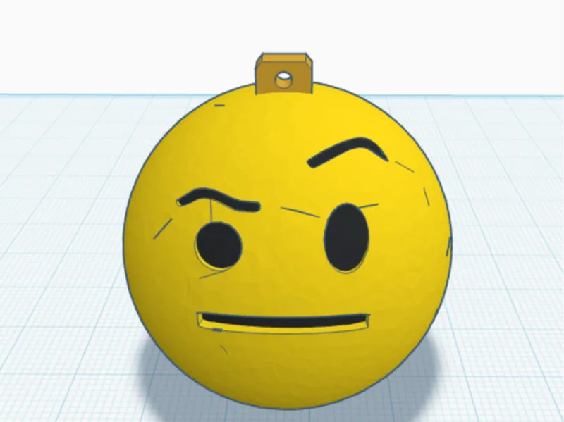 Emoji keychain