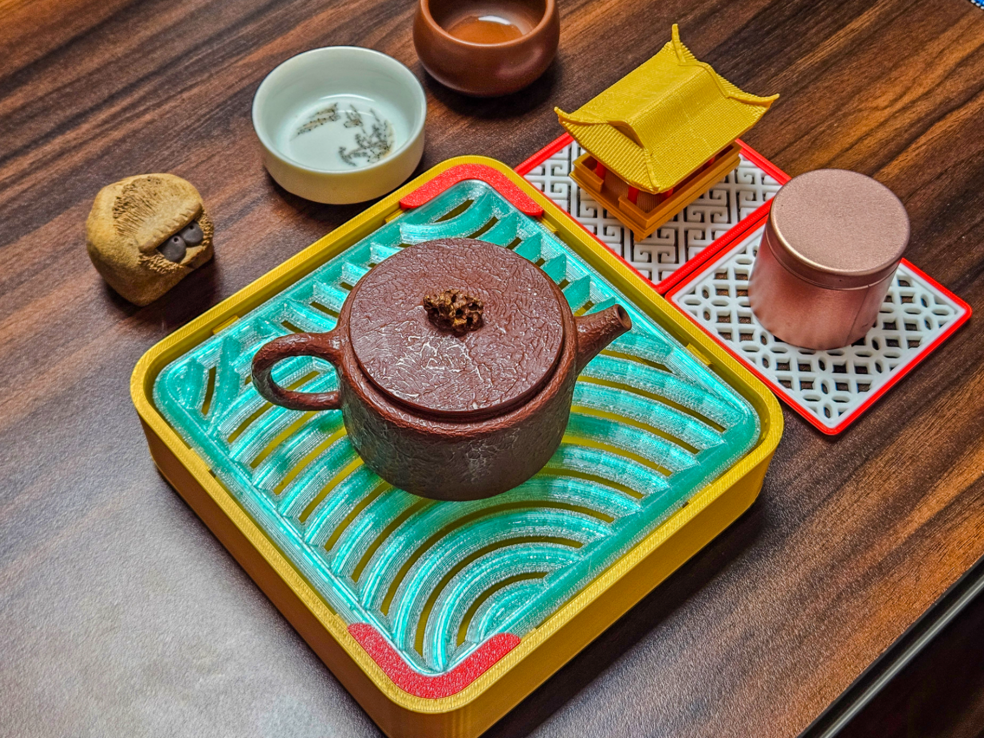 露营便携茶盘