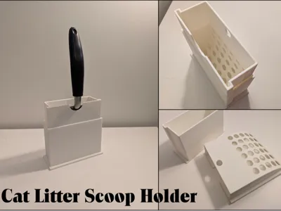 Cat Litter Scoop Holder