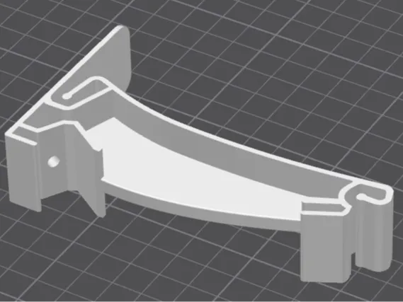 Vinyl K-Style Hanger for Amerimax 5" Gutters