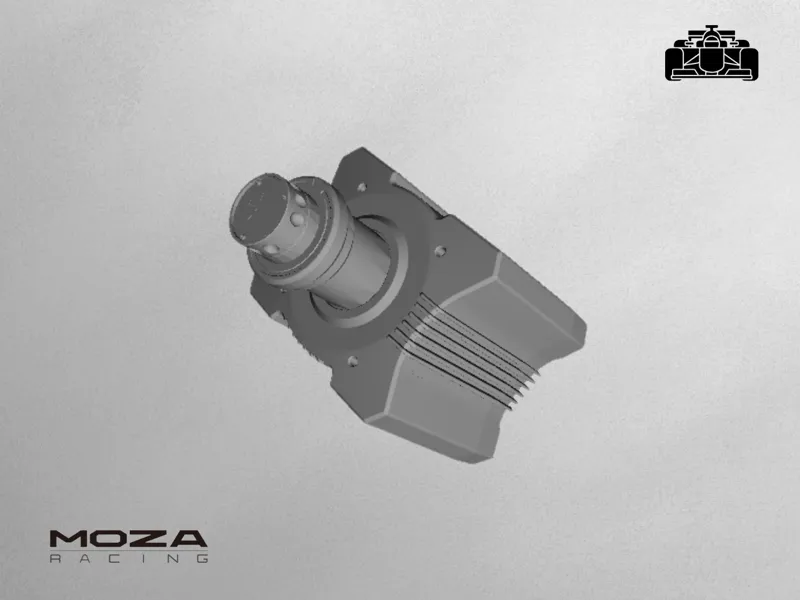 MOZA R3 & R12 Wheelbase Exterior 3D Model