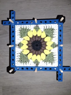 Granny Square Crochet Blocking Tool