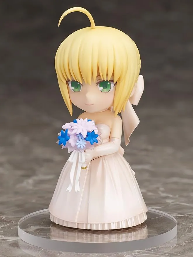 Saber - Fate Stay Night - wedding chibi - Free 3D Print Model - MakerWorld