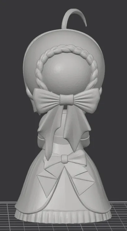 Saber - Fate Stay Night - wedding chibi - Free 3D Print Model - MakerWorld