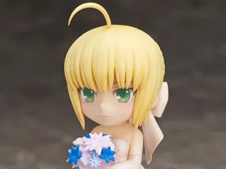 Saber - Fate Stay Night - wedding chibi