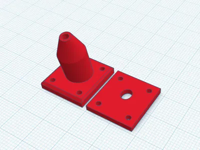 Filament drybox output nozzle