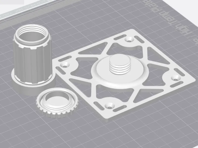 Shimano - sram cassette HG Holder + wall mount
