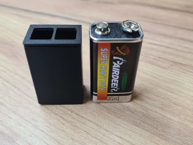 9V battery case