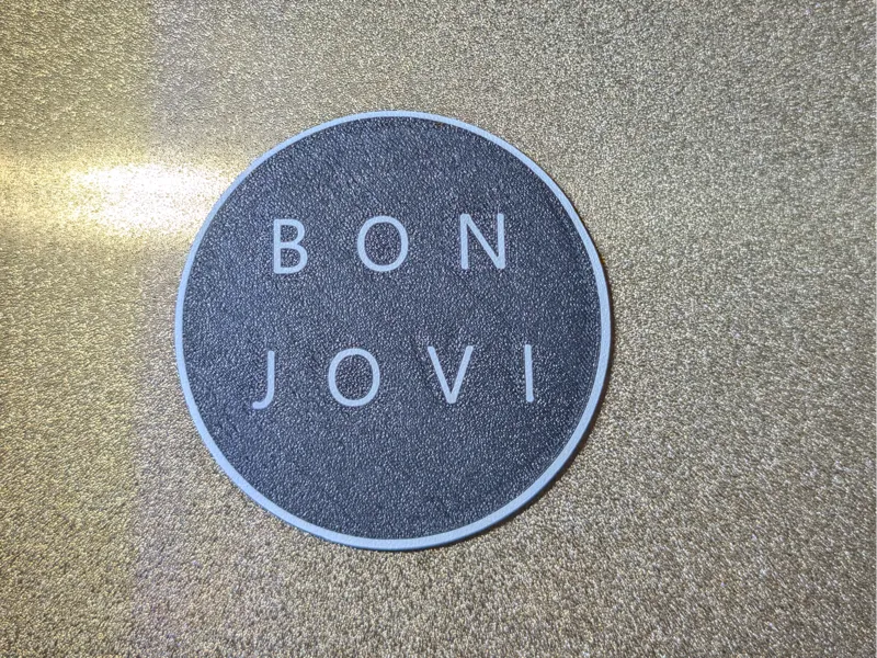 Bon Jovi Mug Coaster