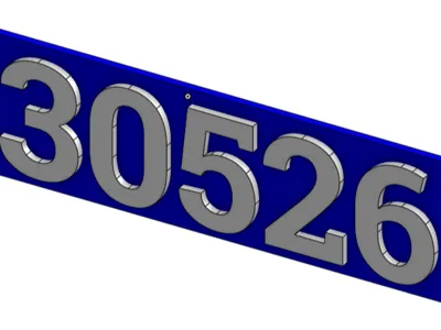FTC Team Plate