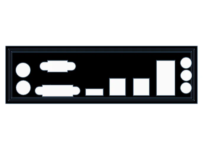 Asus Prime B450M-A IO Shield