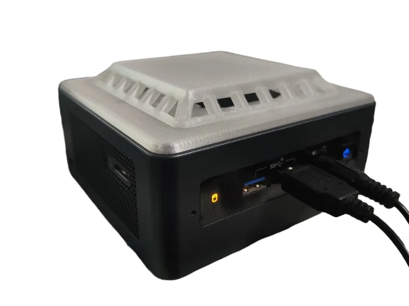 NUC8 主机散热顶盖