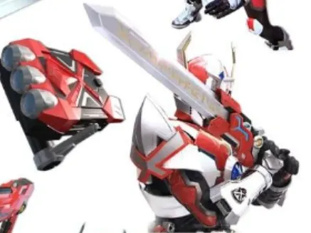 铠甲勇士刑天铠甲火刑剑（Armor Hero-XT Armor）