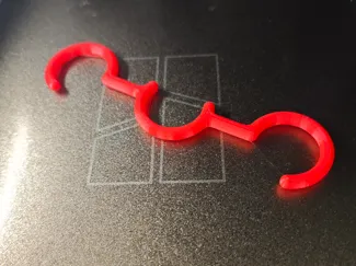 下水管S弯卡扣U型存水弯辅助卡扣架
