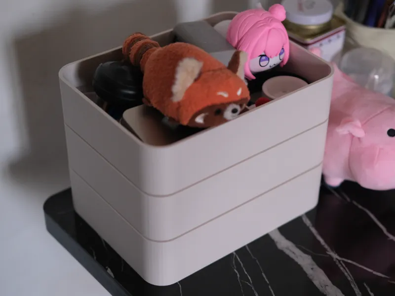 15*20cm 可叠放收纳盒（stackable box）