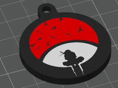 Itachi Uchiha keychain