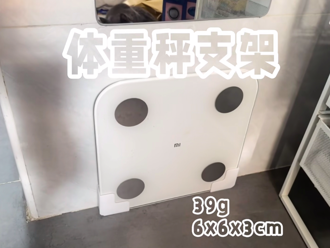 体重秤支架收纳架