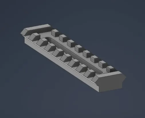 Picatinny Rail 94.8mm