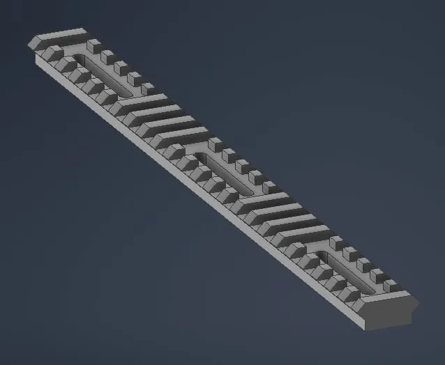 Picatinny Rail 244.8mm