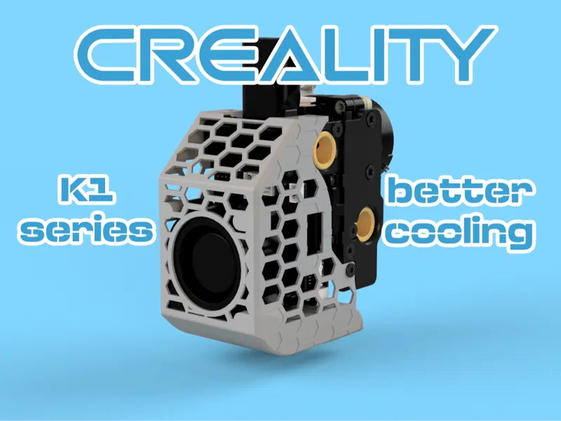 Toolhead Cover for Creality K1 series (HoneyComb)