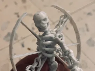 Bone Wheel Skeleton from Dark Souls