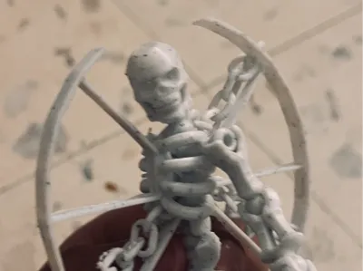 Bone Wheel Skeleton from Dark Souls