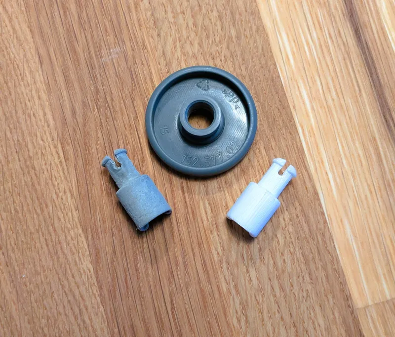 Dishwasher Basket Wheel Holder