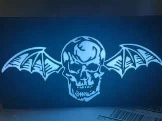 Death Bat Light Box