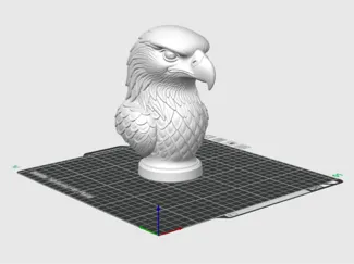 Aquila Busto da Scrivania