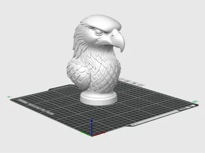 Eagle Desk Bust