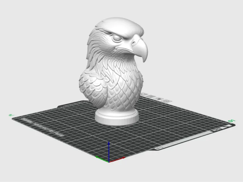 Aquila Busto da Scrivania