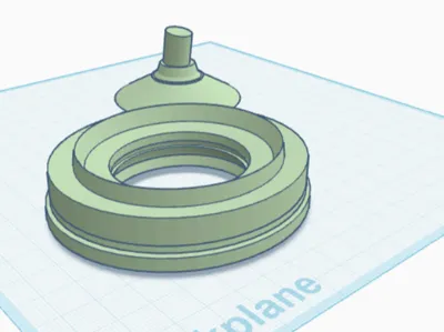 sphere toy and holder 