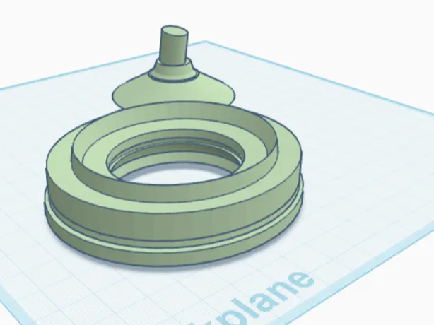 sphere toy and holder 
