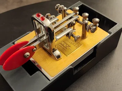 Vibroplex Iambic Paddle Case – CableStorageVersion