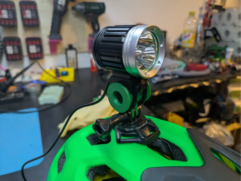 Bicycle Light Adapter for Action Camera Mount 
