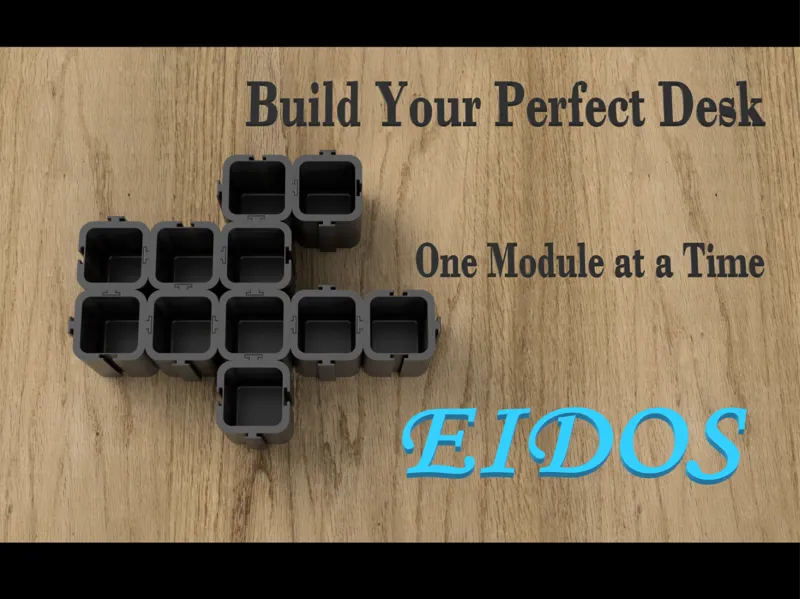 EIDOS - Modular Desk Organizer