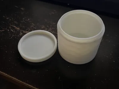 Seamless threaded jar
