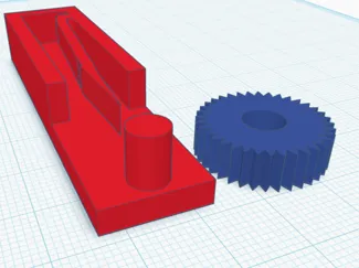 Super Clicky fidget wheel