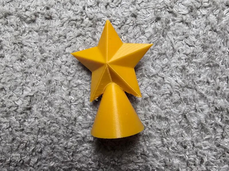 Small Christmas Tree Topper