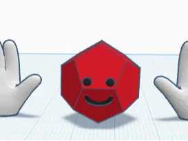 Dodecahedron Dave from Slap Battles