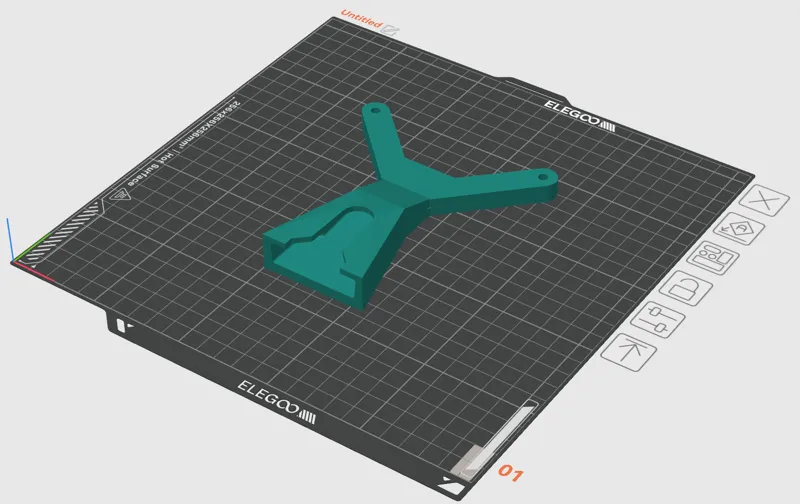 Stronger arm for the Universal Vesa Mount
