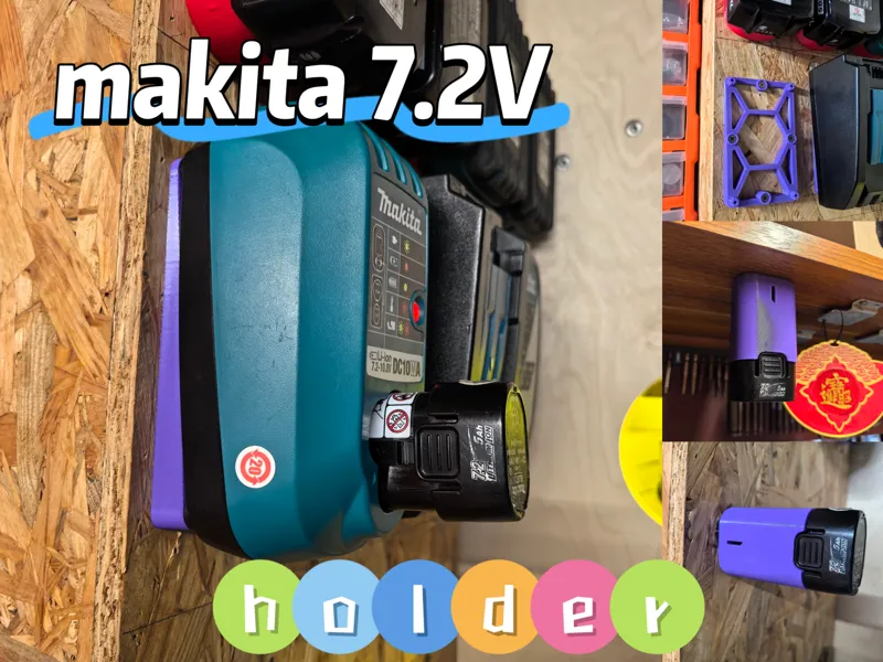 makita 7.2V holder