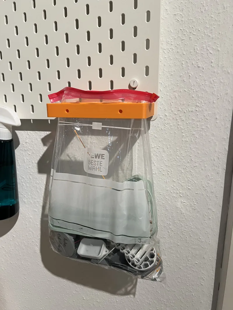 IKEA Skådis Plastic Bag Holder | T Nut System