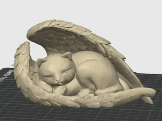 Cat Angel Memoral