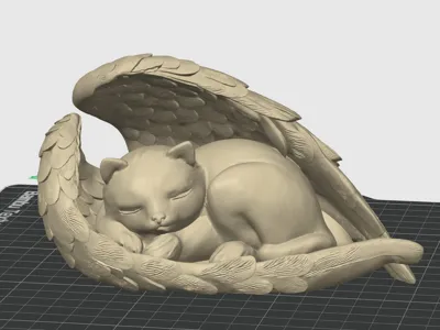Cat Angel Memoral