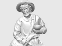 Figurine de berger pour crèche de Noël — photo 1