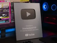 Réplique du bouton Play YouTube (hommage Drachenlord) — photo 1