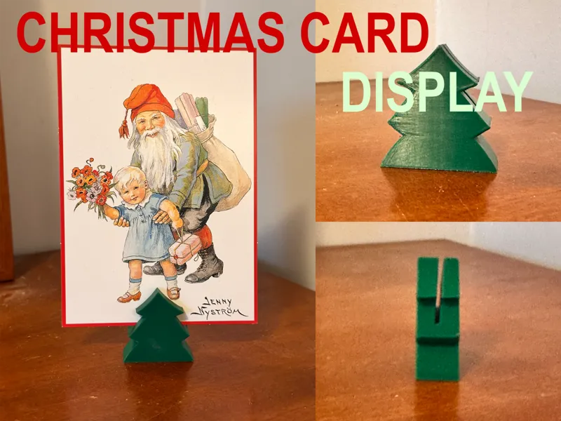 Christmas Card Display