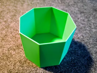Geschenkbox 8 Eckig
