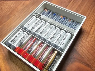 Gridfinity 3x4 battery box